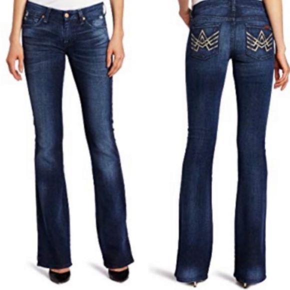 7 For All Mankind Denim - 7 for all Mankind | Gold “A” Pocket Flare Size 28